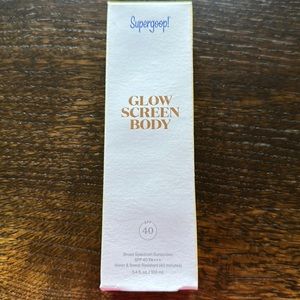 Brand new Supergoop! Glow Screen Body SPF 40